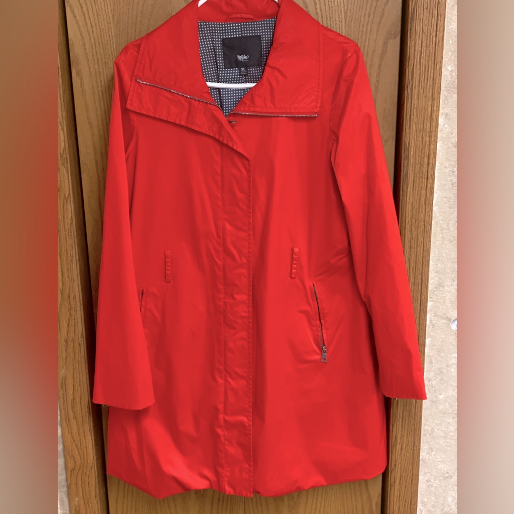Red Rain Jacket